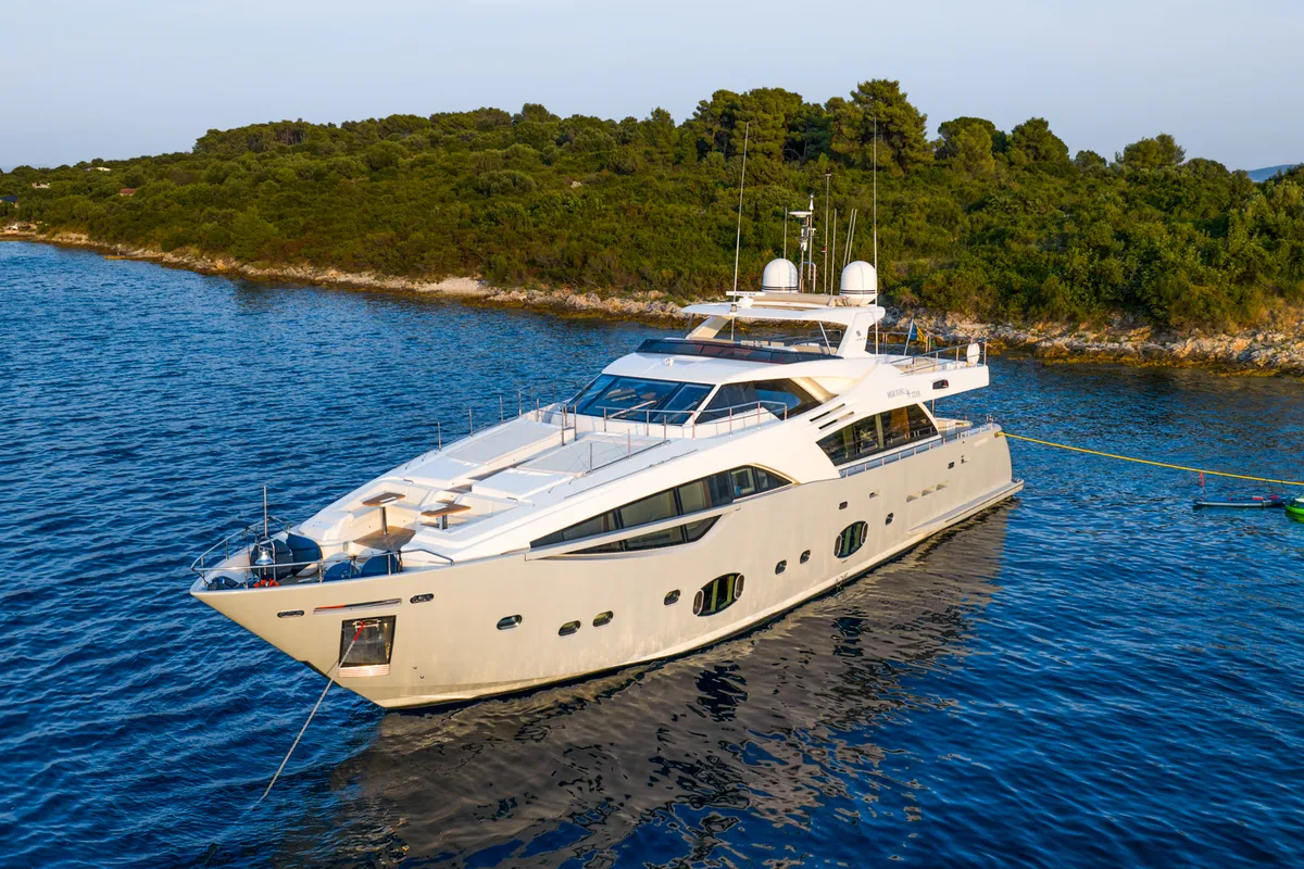 Exterior view of Morning Star, a Gulet Motoryacht motor yacht at Općina Rogoznica, Croatia