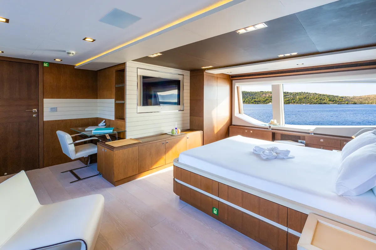 Cabin on Morning Star, a Gulet Motoryacht motor yacht at Općina Rogoznica, Croatia