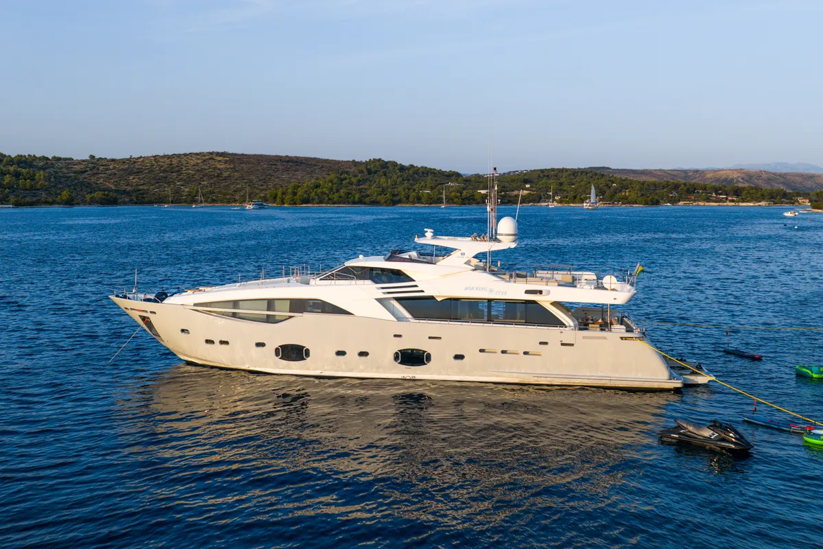 Exterior view of Morning Star, a Gulet Motoryacht motor yacht at Općina Rogoznica, Croatia