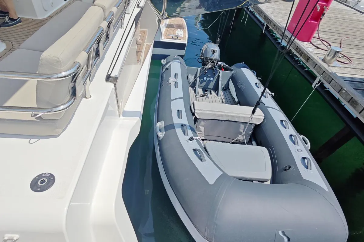 Caramita, a Fountaine Pajot Elba 45 catamaran at Punat, Croatia