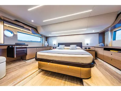 Cabin on KAIROS, a Absolute Yachts Navetta 52 motorboat at Općina Rogoznica, Croatia
