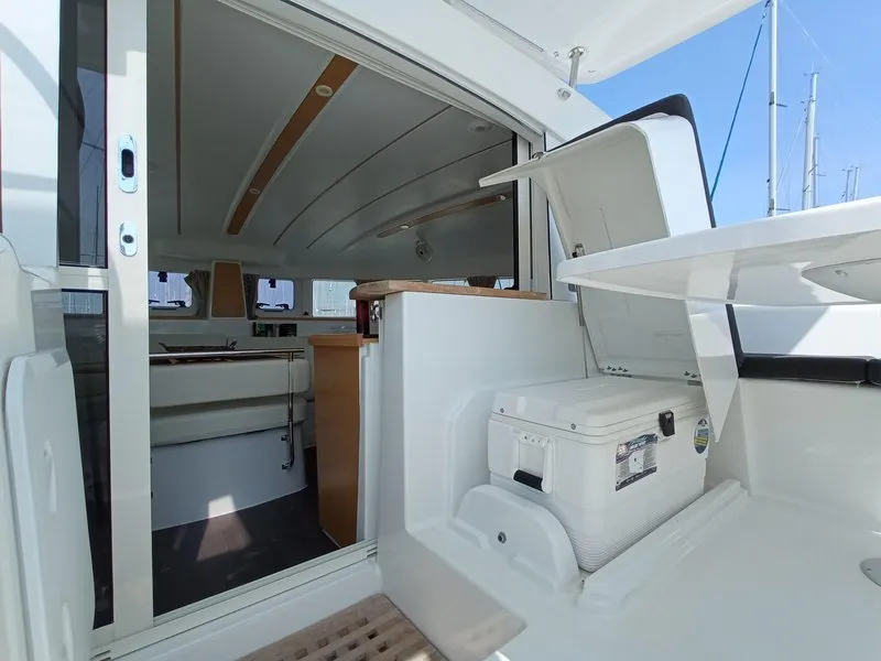 SUNRISE, a Lagoon 380 catamaran at Municipal Unit of Lefkada, Greece