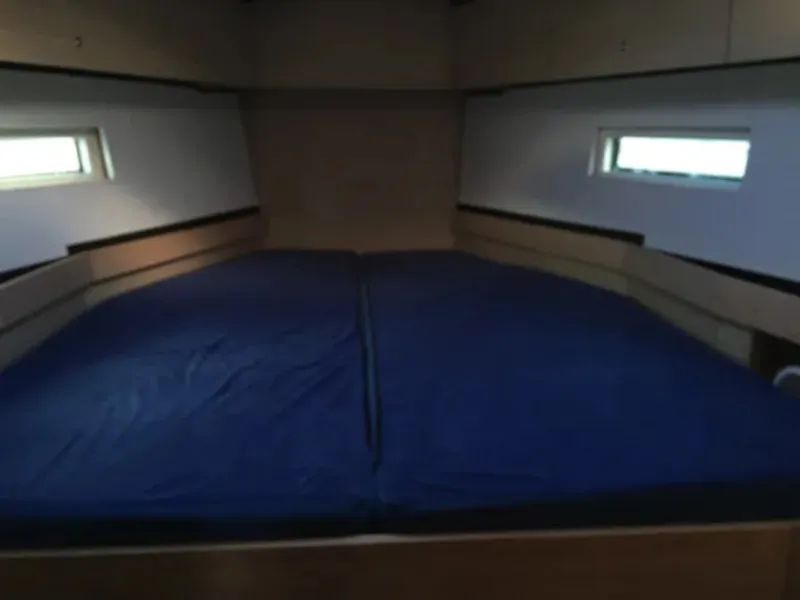 Cabin on SAUTERNES, a D&D Kufner 54 sailboat at Grad Trogir, Croatia