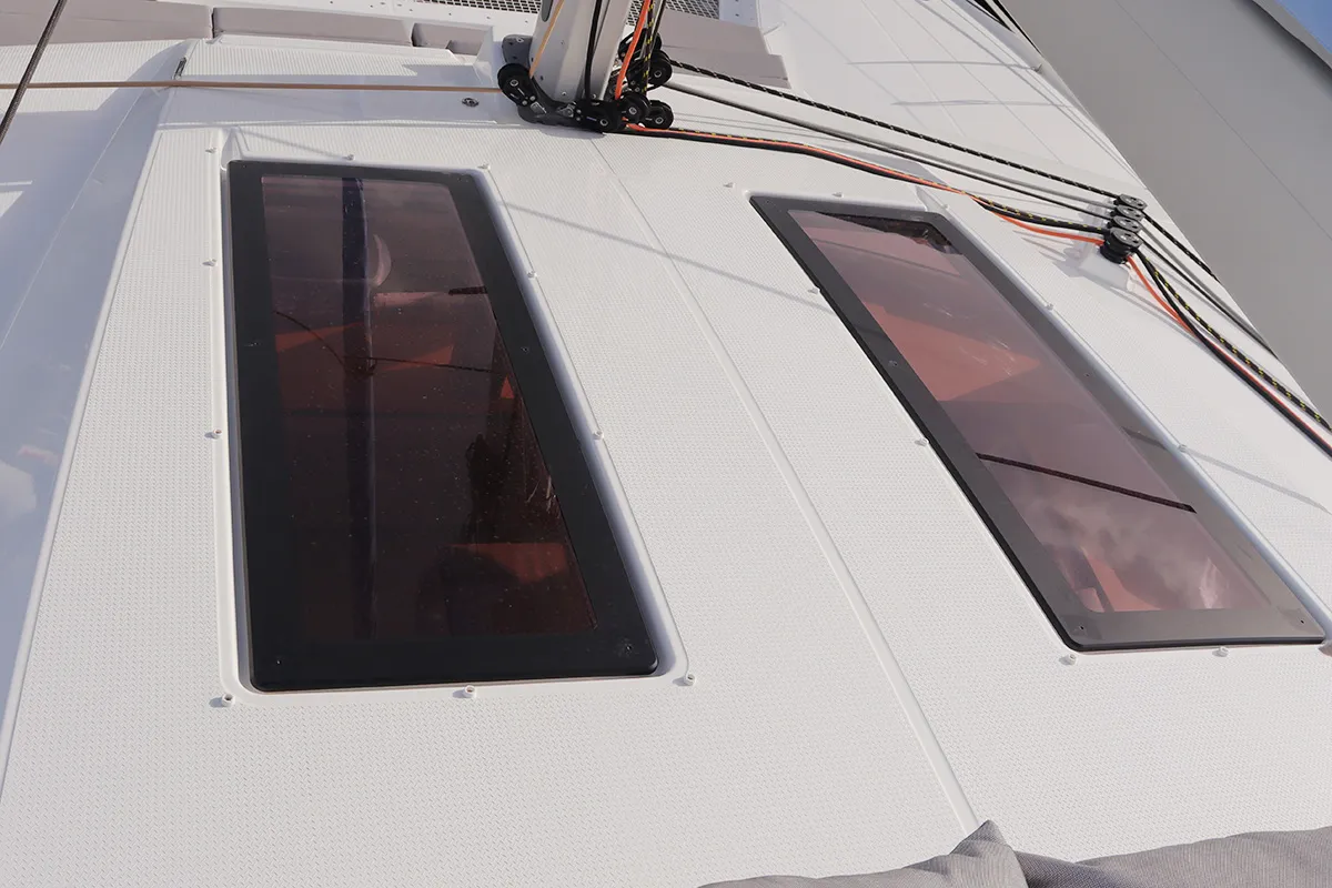 Limin'_X, a Fountaine Pajot Elba 45 catamaran at Road Town, British Virgin Islands