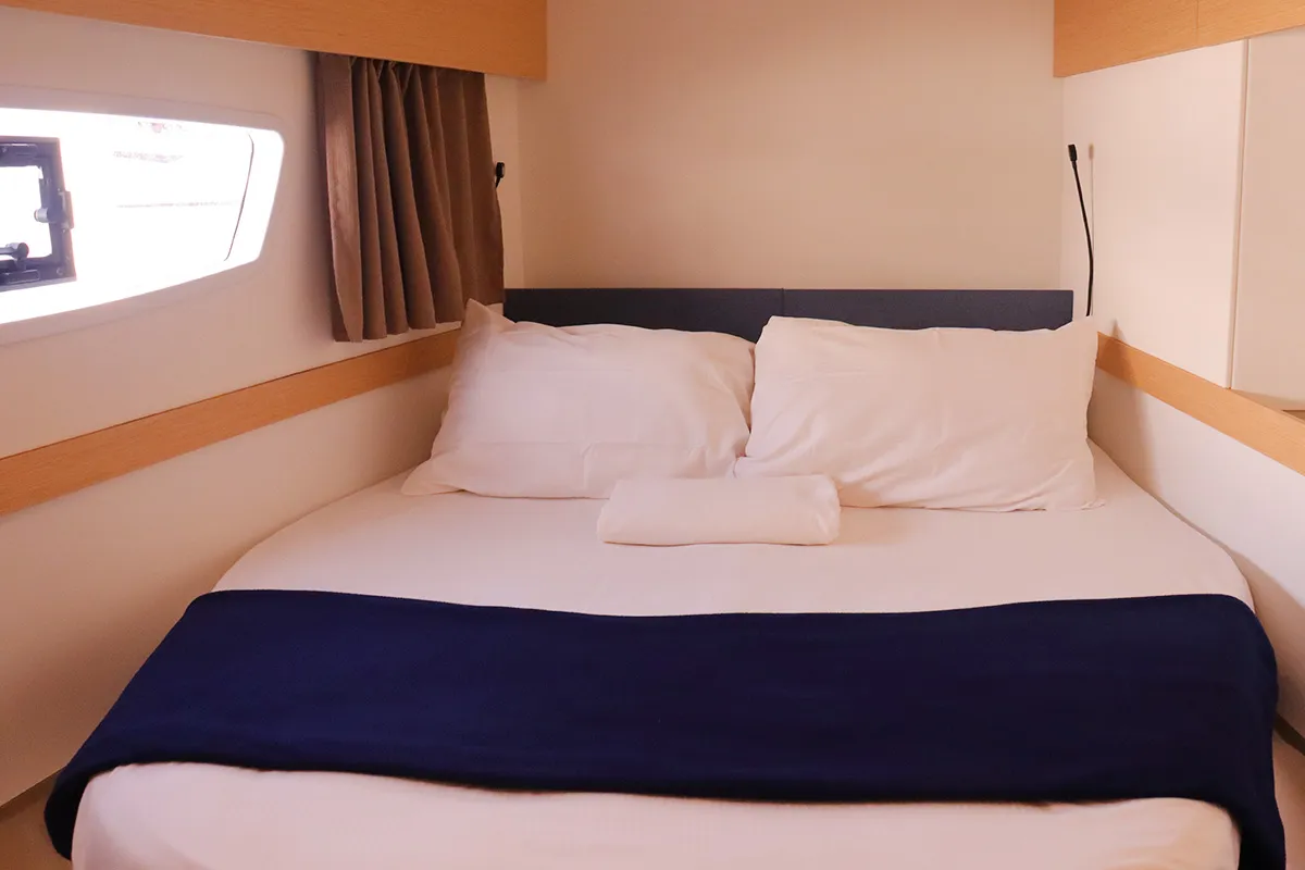 Limin'_X, a Fountaine Pajot Elba 45 catamaran at Road Town, British Virgin Islands