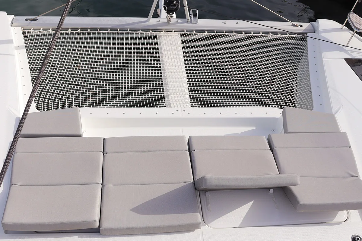 Limin'_X, a Fountaine Pajot Elba 45 catamaran at Road Town, British Virgin Islands