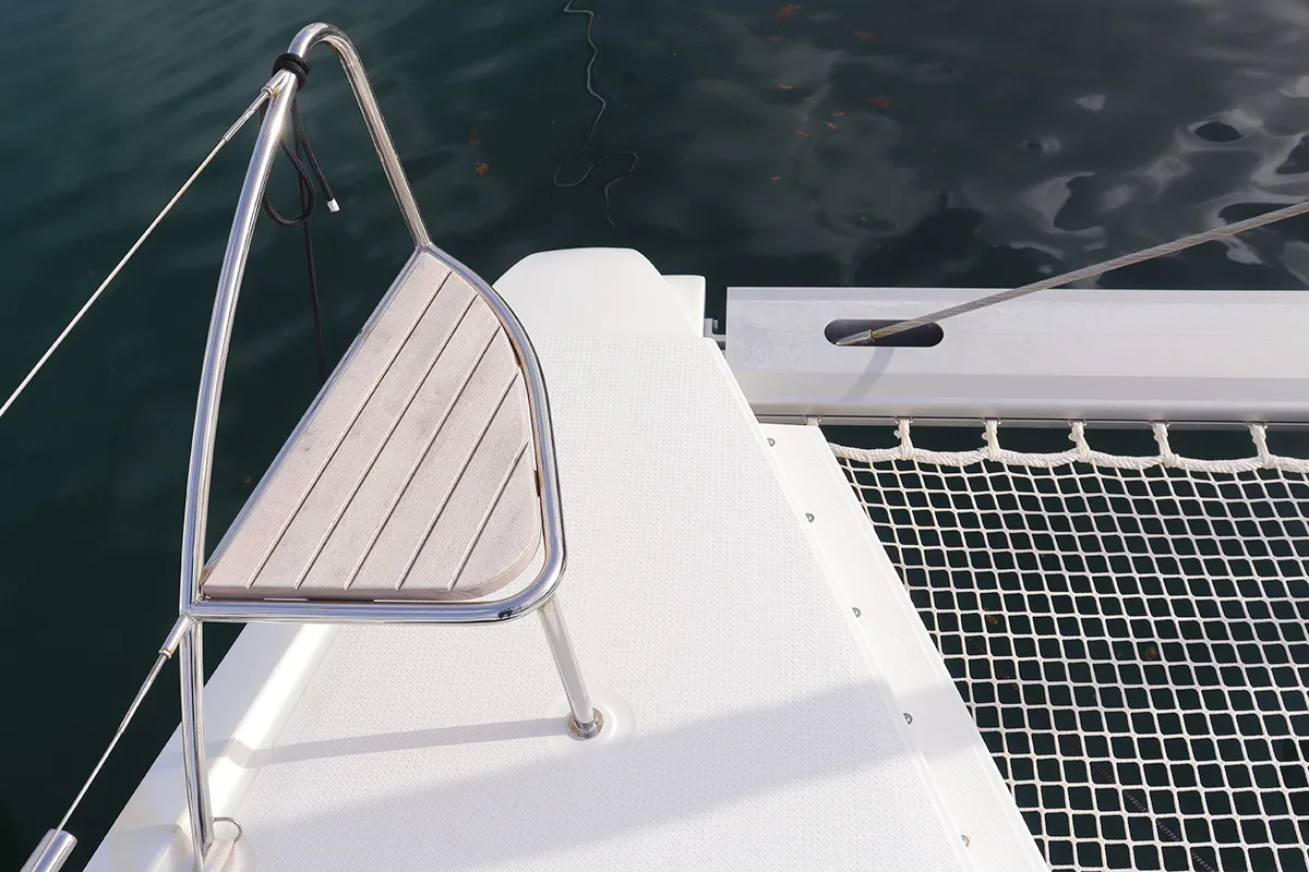 Limin'_X, a Fountaine Pajot Elba 45 catamaran at Road Town, British Virgin Islands