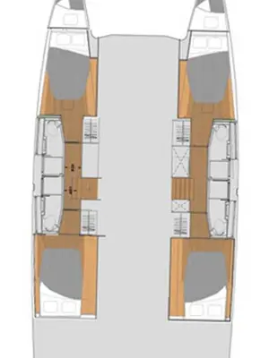 Limin'_X, a Fountaine Pajot Elba 45 catamaran at Road Town, British Virgin Islands