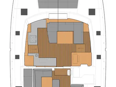 Limin'_X, a Fountaine Pajot Elba 45 catamaran at Road Town, British Virgin Islands