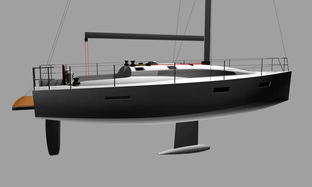 Teuta, a Cobra 38 sailboat at Grad Biograd na Moru, Croatia