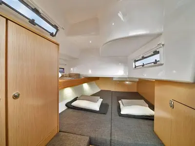 Cabin on Star Fabian, a Bavaria 40 Cruiser sailboat at Primošten, Croatia