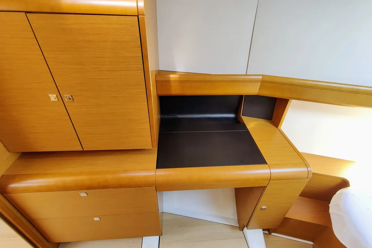 Cabin on Fabiano II, a Jeanneau Sun Odyssey 449 sailboat at Općina Sukošan, Croatia