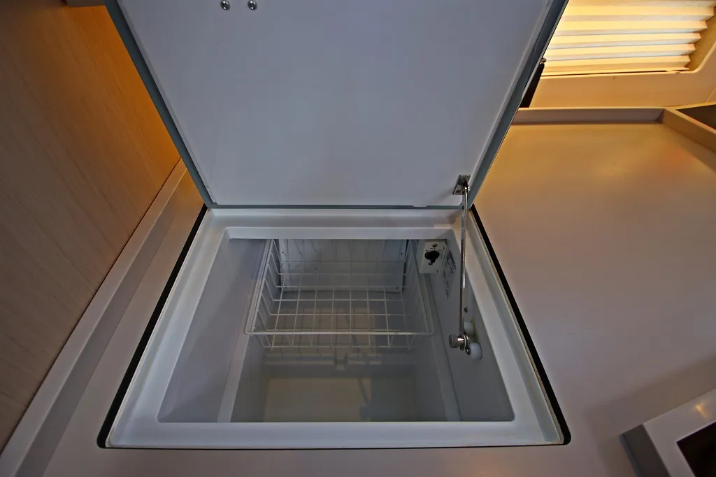 Galley of Liberty, a Beneteau Oceanis 46.1 sailboat at Općina Rogoznica, Croatia