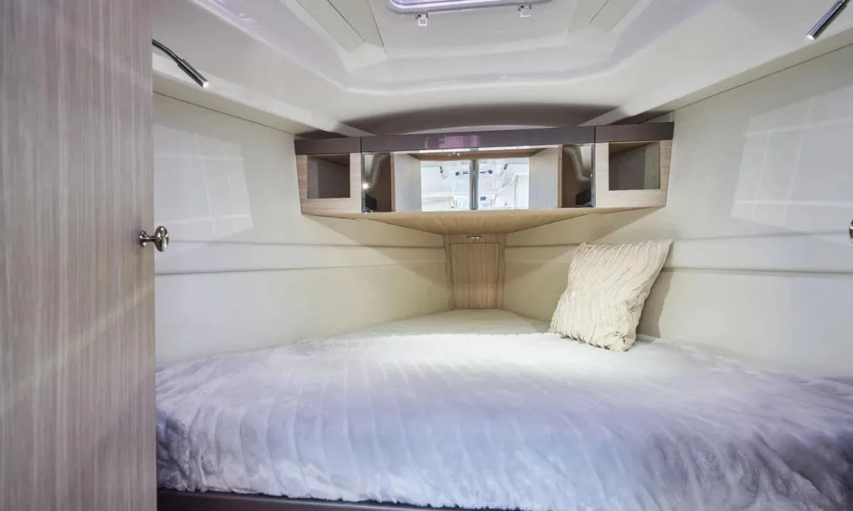 Cabin on Gea, a Northman Maxus 35 sailboat at Grad Biograd na Moru, Croatia