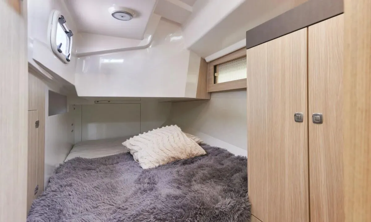 Cabin on Gea, a Northman Maxus 35 sailboat at Grad Biograd na Moru, Croatia