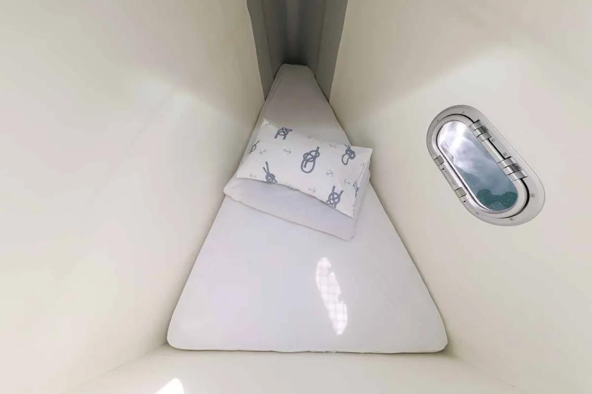 Alchiba, a Fountaine Pajot Astrea 42 catamaran at Grad Trogir, Croatia