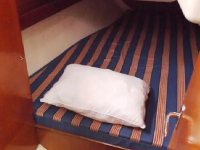 Cabin on Skiros, a Dufour 365 sailboat at Kalkara, Malta