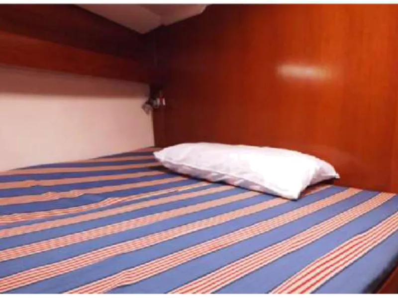 Cabin on Skiros, a Dufour 365 sailboat at Kalkara, Malta