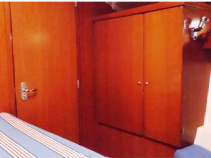 Cabin on Skiros, a Dufour 365 sailboat at Kalkara, Malta