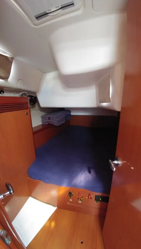 Cabin on Beluga, a Beneteau Oceanis 43 sailboat at Municipal Unit of Elefsina, Greece