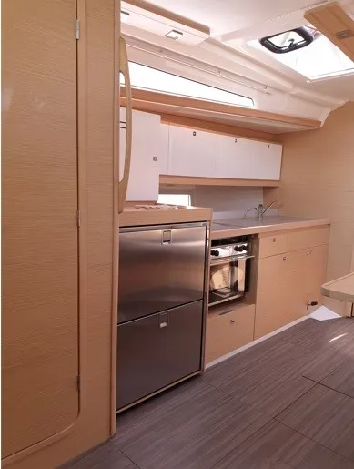 Galley of Alati, a Dufour 390 Grand Large sailboat at Municipal Unit of Lefkada, Greece