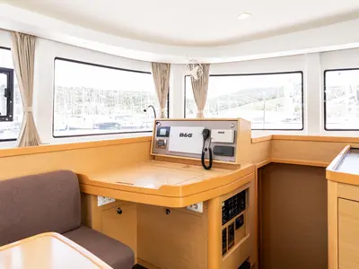 Galley of Ocean Star, a Lagoon 42 catamaran at Primošten, Croatia