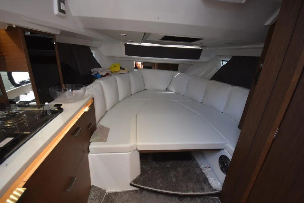 Salon of 272679 ZD, a Jeanneau Cap Camarat 10.5 WA motorboat at Zadar, Croatia