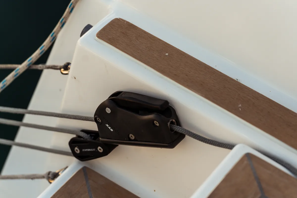 Mahsa, a Dufour 41 sailboat at Olbia, Italy