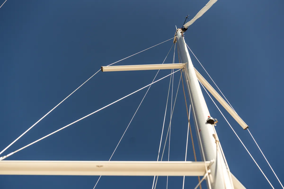 Mahsa, a Dufour 41 sailboat at Olbia, Italy
