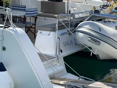 Mala, a Lagoon 40 catamaran at Seget Donji, Croatia