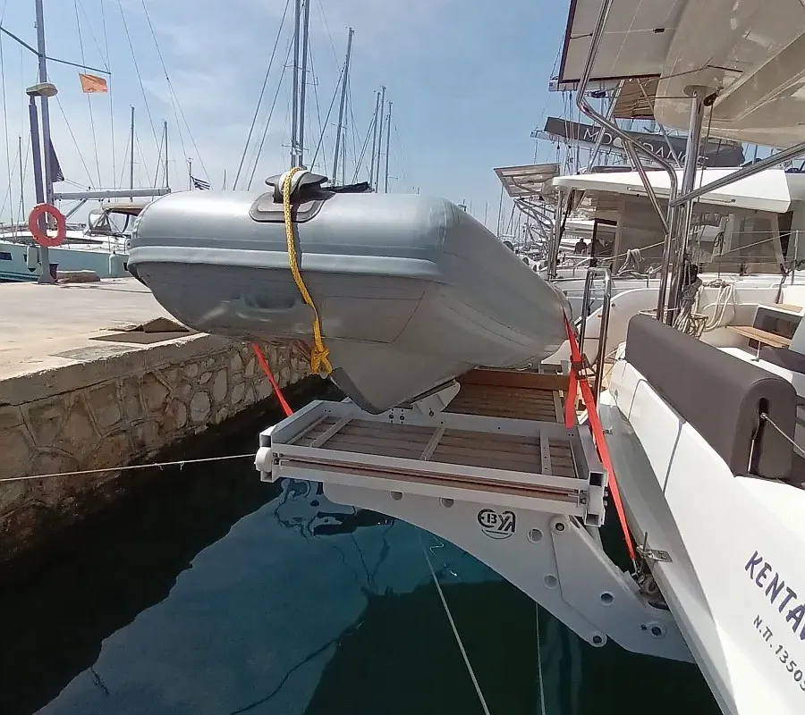 Errant Vagabond, a Lagoon 51 catamaran at Municipal Unit of Palairos, Greece