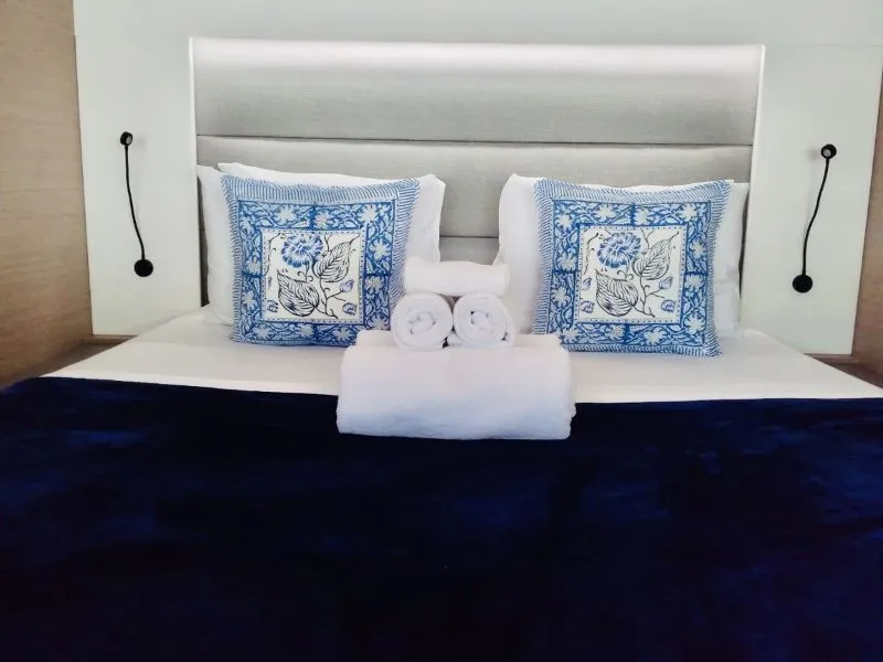 Cabin on Ojala, a Fountaine Pajot Tanna 47 catamaran at Charlotte Amalie, United States