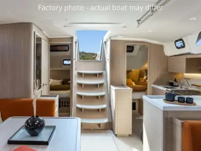 Ocean Light, a Beneteau Oceanis 47 sailboat at Seget Donji, Croatia