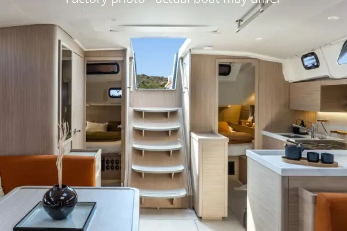 Ocean Light, a Beneteau Oceanis 47 sailboat at Seget Donji, Croatia