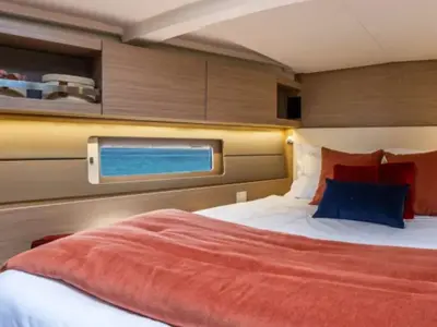 Ocean Light, a Beneteau Oceanis 47 sailboat at Seget Donji, Croatia