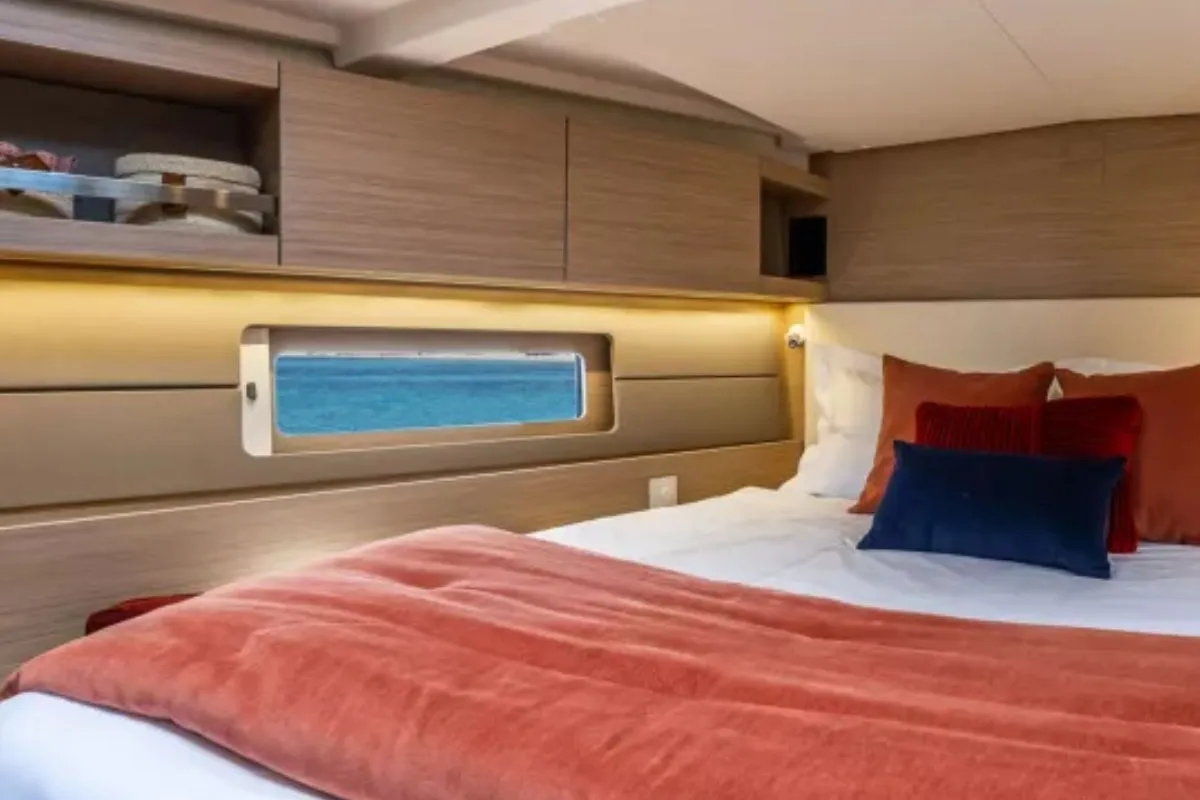 Ocean Light, a Beneteau Oceanis 47 sailboat at Seget Donji, Croatia