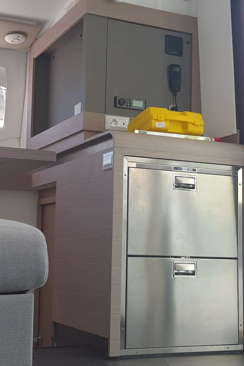 Ares X, a Fountaine Pajot Isla 40 catamaran at Marmaris, Turkey