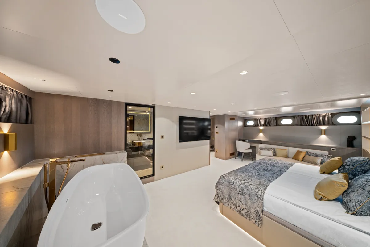Cabin on Nocturno, a Gulet Luxury Sailing Yacht sailboat at Split, Croatia