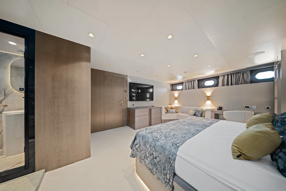 Cabin on Nocturno, a Gulet Luxury Sailing Yacht sailboat at Split, Croatia