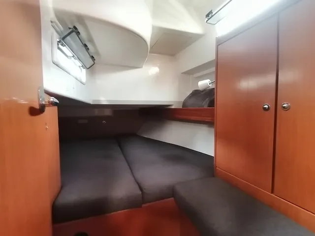 Cabin on Mayla, a Bavaria Cruiser 40 sailboat at Fethiye, Turkey