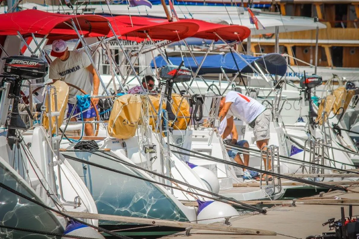 Dalmar, a Beneteau Oceanis 35 sailboat at Općina Medulin, Croatia