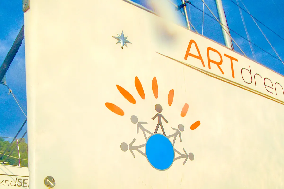 Exterior view of Artdrenalin, a Jeanneau Sun Odyssey 479 sailboat at Municipal Unit of Lefkada, Greece