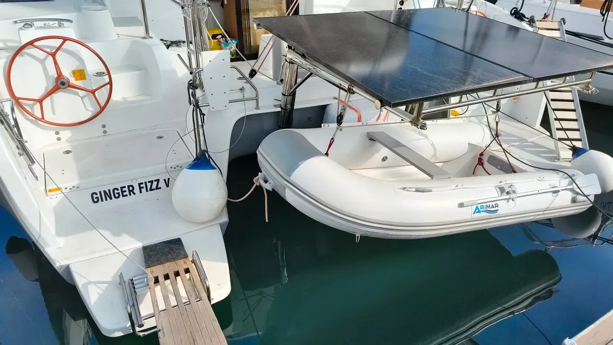GINGER FIZZ V, a Excess 11 catamaran at Grad Pula, Croatia
