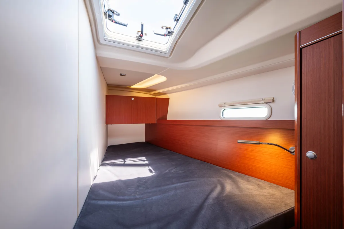 Cabin on Alexa, a Hanse 455 sailboat at Municipal Unit of Lefkada, Greece