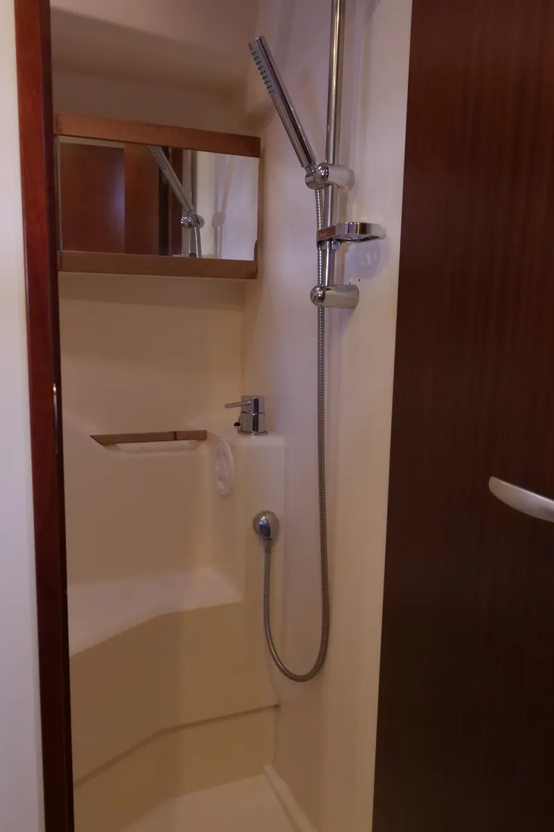 Head on Piri Reis II, a Hanse 455 sailboat at Fethiye, Turkey