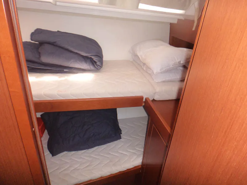 Cabin on Beneteau Oceanis 48, a sailboat at Kaštela, Croatia