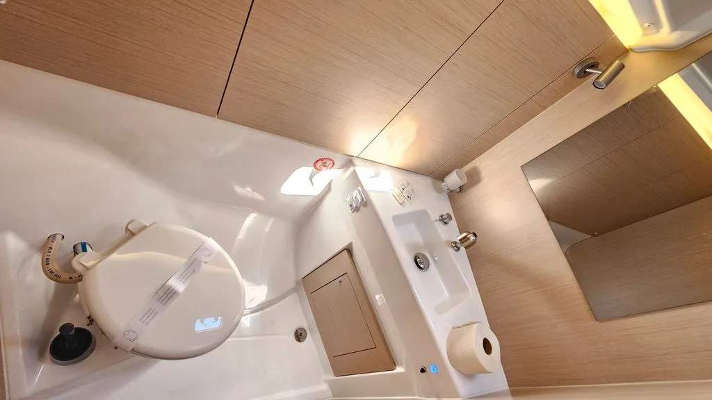 Head on Dream Weaver, a Beneteau Oceanis 40.1 sailboat at Zadar, Croatia