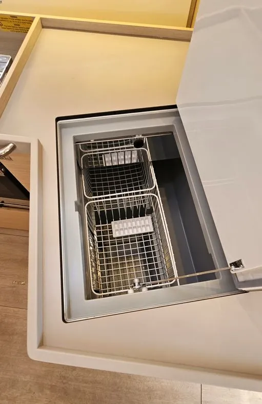 Galley of Dream Weaver, a Beneteau Oceanis 40.1 sailboat at Zadar, Croatia