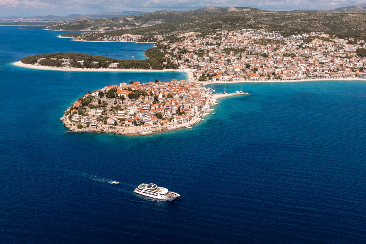 Exterior view of Karizma, a Gulet Motoryacht motor yacht at Split, Croatia