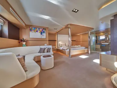 Cabin on Omnia, a Custom Made Omnia sailboat at Split, Croatia